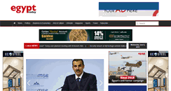 Desktop Screenshot of egypttoday.com