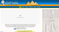 Desktop Screenshot of egypttoday.co.za